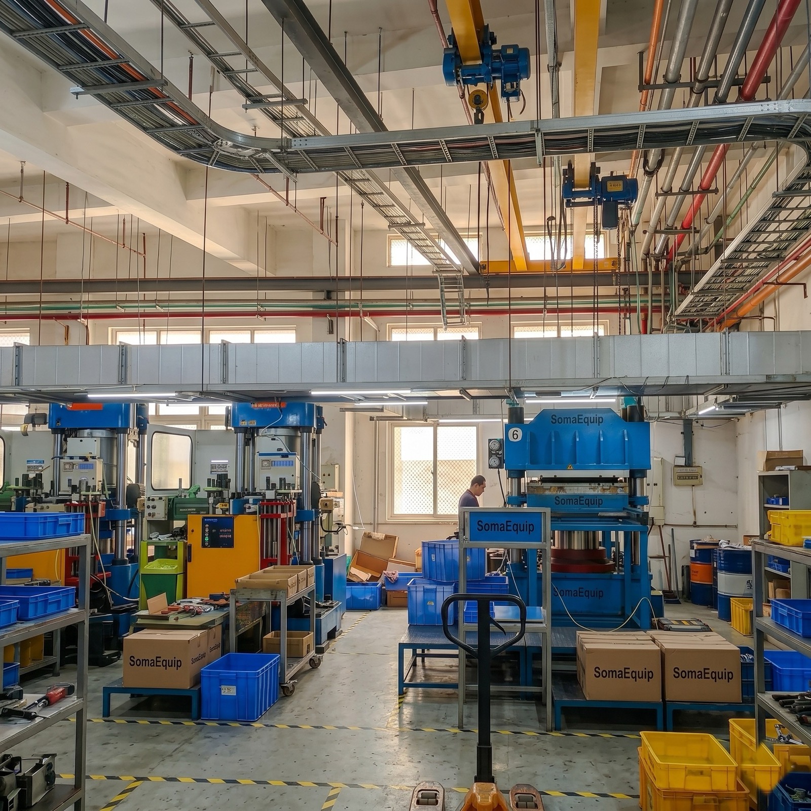 SomaEquip production workshop